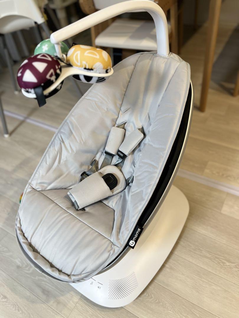 4moms mamaRoo(ママルー5)マルチモーションベビースイング グレー