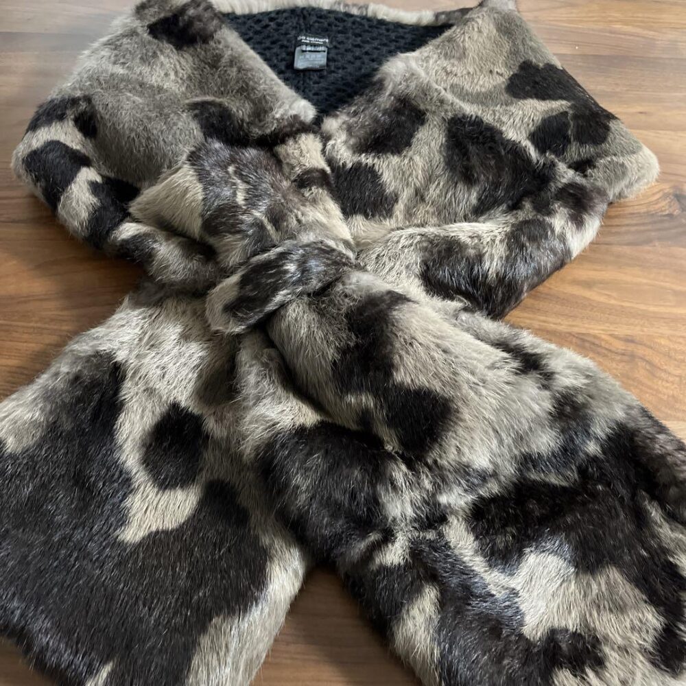 lea clement ファー×ウール　フランス製
