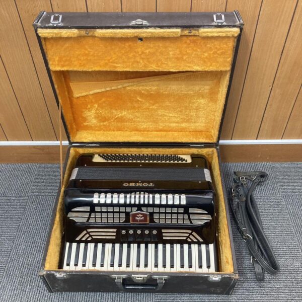 中古/現状渡し TOMBO(トンボ) アコーディオン No.75 気鳴楽器