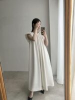 Acka drape one-piece (ドレープワンピース)