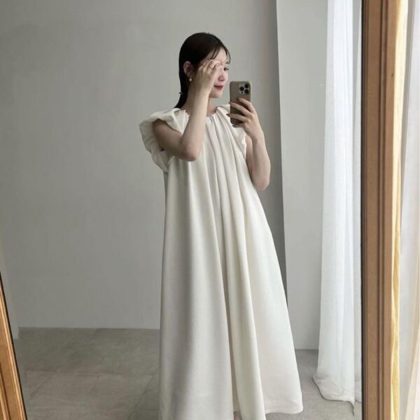 Acka drape one-piece (ドレープワンピース)