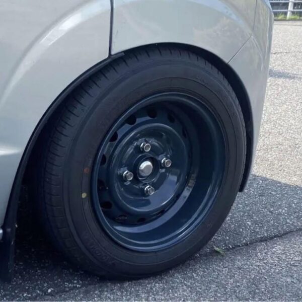 サンヨー　ゴルフカート　希少　鉄チンホイール　純正深リム