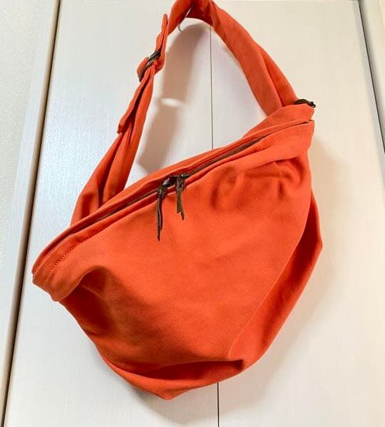 KAPITAL 6号帆布 スナフキンBAG オレンジ