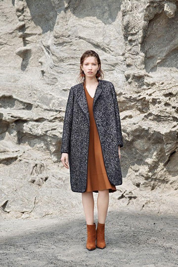 TOMORROWLAND ノーカラーコート