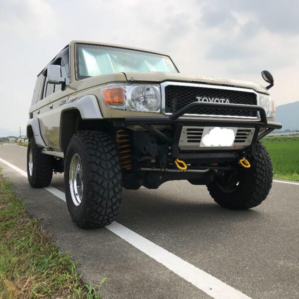 再販ランクル70　フロントバンパー