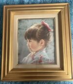 【最終価格】藤岡心象　夏少女　油彩　3号