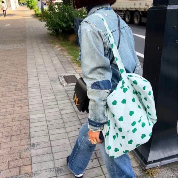 Lucas du Tertre × sorm'86 トートバッグMサイズグリーン
