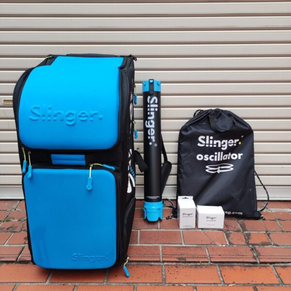 Slinger Bag（スリンガーバッグ） 自動球出し機　＋　オシレーター
