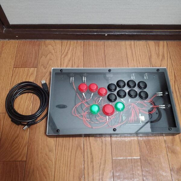 レバーレスコントローラー ボタン増設 静音化 HITBOX