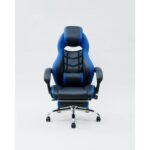 リクライニングチェア 足置き付き ESC-898(BK/NV)