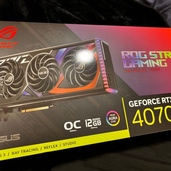 【即日手渡し可】ROG RTX4070Ti OC