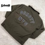 未使用 SCHOTT フライトジャケット 内ボア4L カーキ