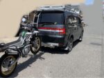 ヒッチメンバー　バイク牽引　ECOTRIC リフト式