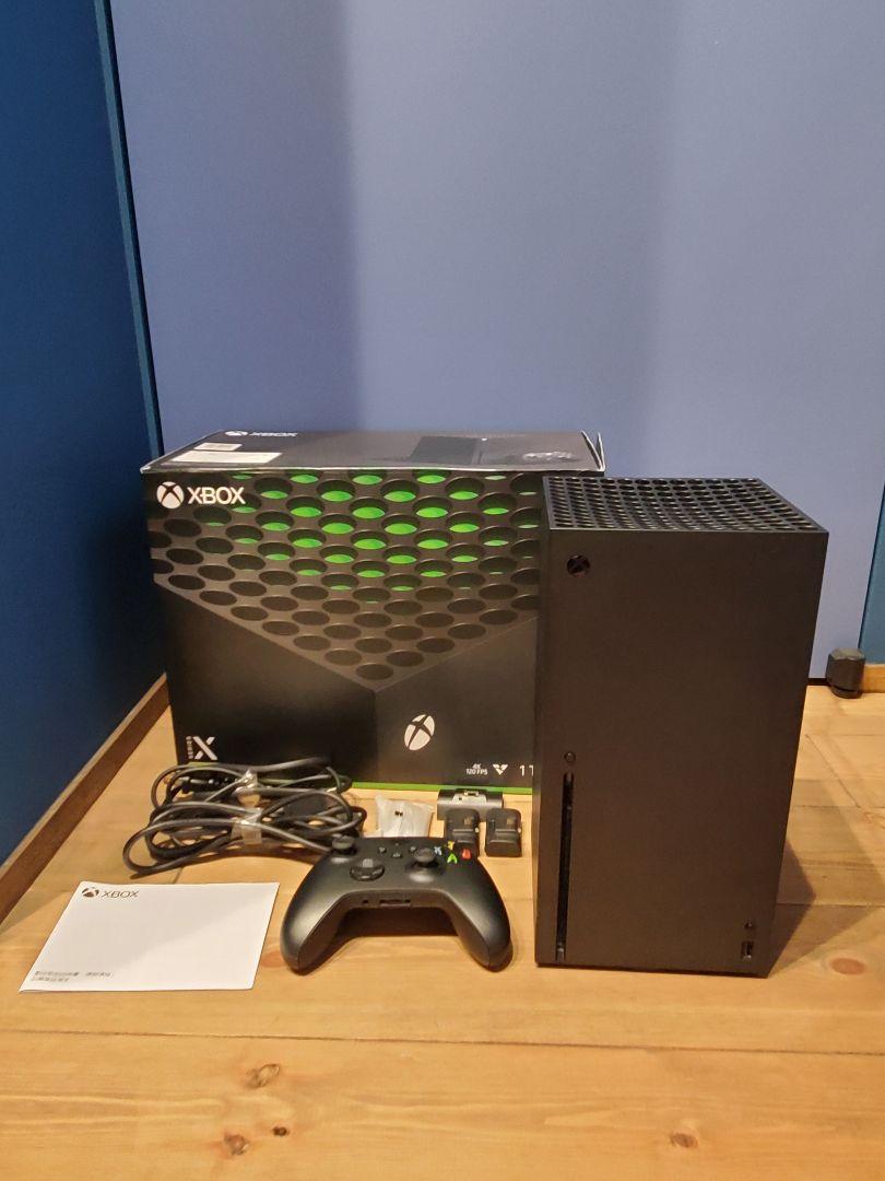 Xbox Series X 美品 バッテリー2個付き マイクロソフト 本体