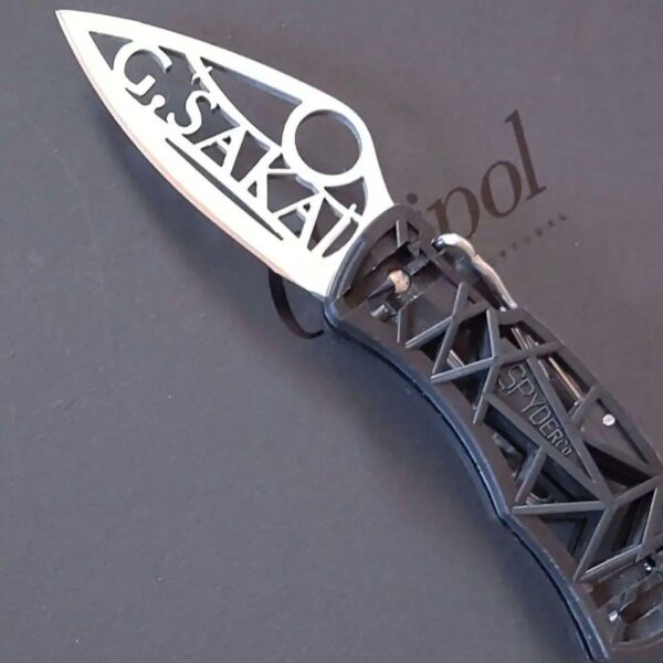 【Spyderco 】スパイダルコ 折りたたみナイフ G.SAKAI スケルトン