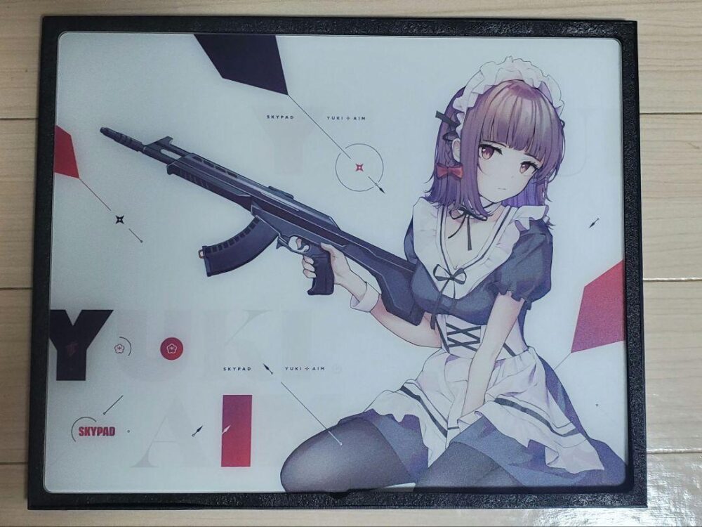【国内未発売】ガラスマウスパッド SkyPAD 3.0 XL YukiAim