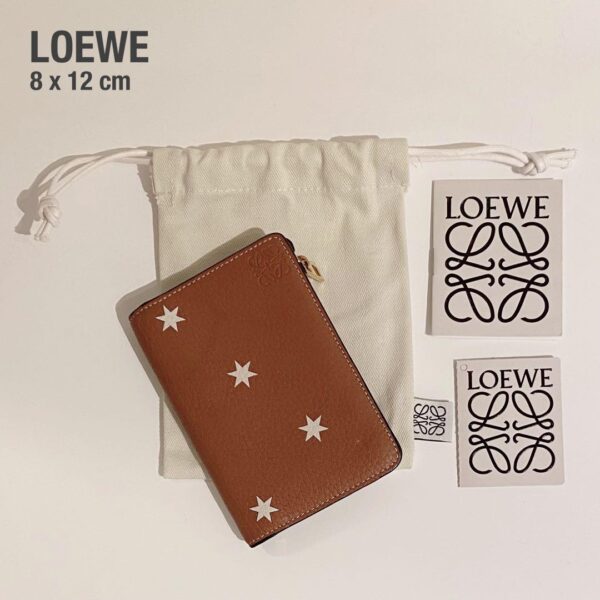 【レア/希少】LOEWE ロエベ 星柄 コンパクトウォレット 財布 二つ折り