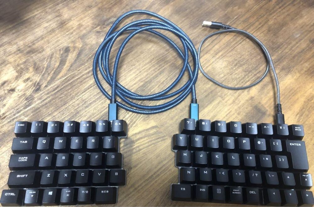 HHKB を再現した「sphh jp v2」自作分割キーボード