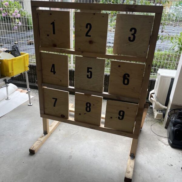 ストラックアウト　手作り