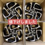 新型シエンタ　純正アルミホイール　15インチ　メーカーオプション　純正ナット付き