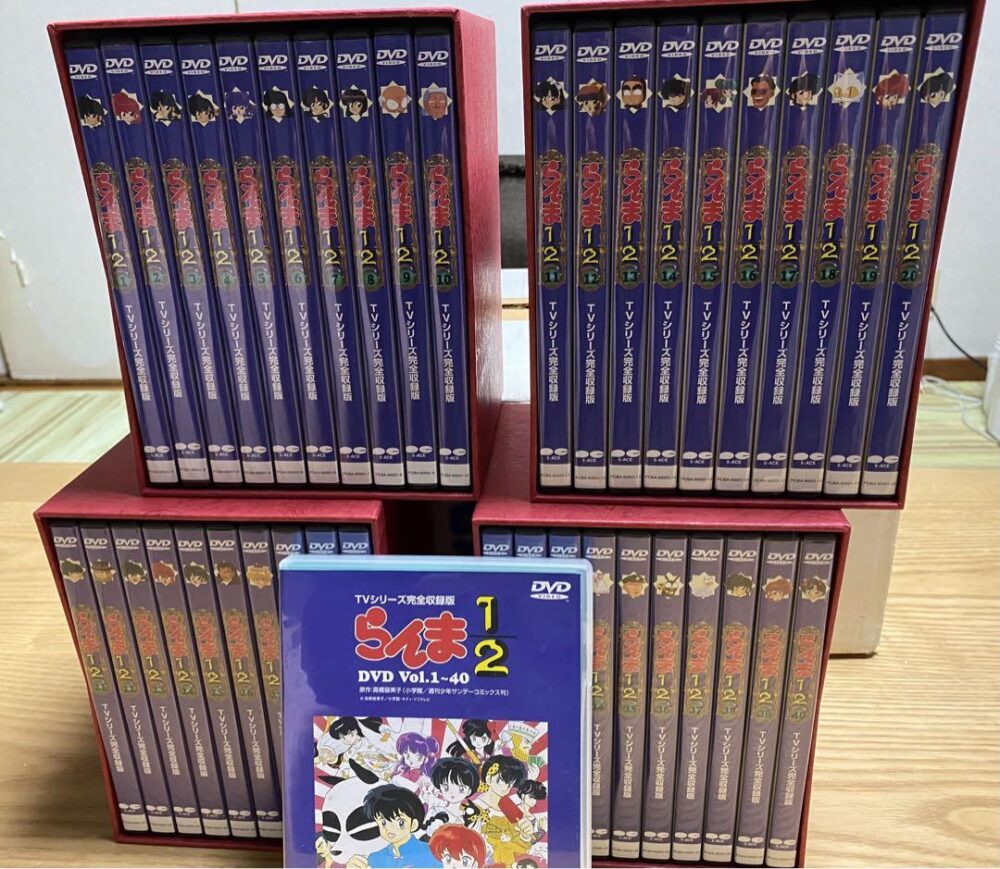 らんま1/2 DVD BOX TVシリーズ完全収録版　輸送箱付き