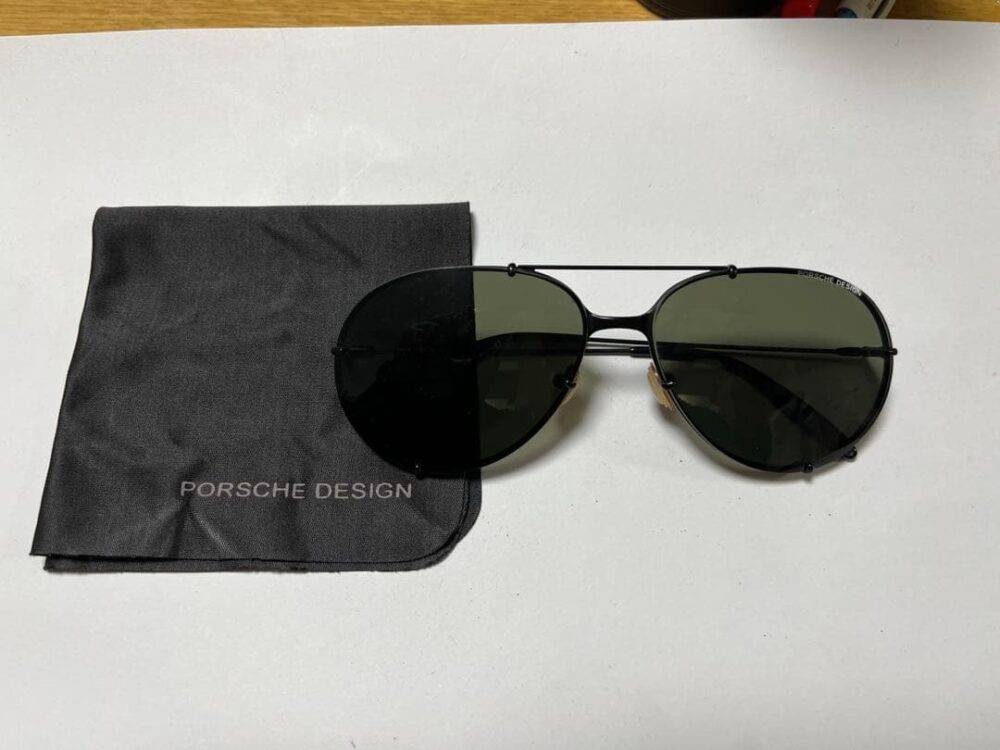 木村拓哉　グッドラック着用　PORSCHE DESIGN P1002 サングラス