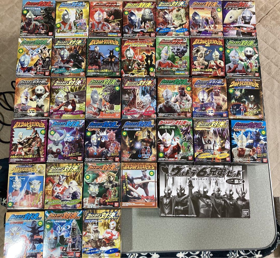 ウルトラマン ソフビヒーロー対決セット セミコンプリートセット 追加添付有