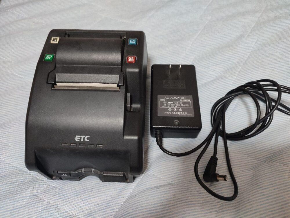 デンソーETCプリンターEP-D13 中古美品 動作確認済