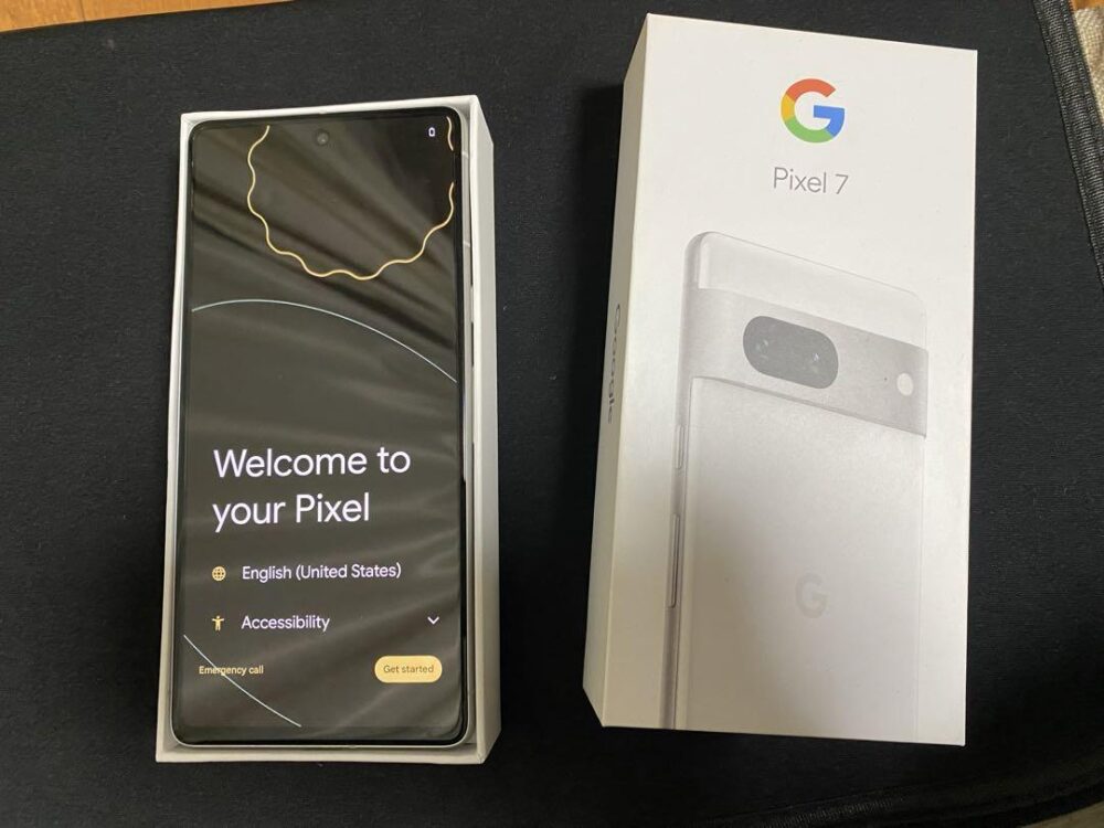 【美品】Google Pixel 7 Snow 128 GB SIMフリー