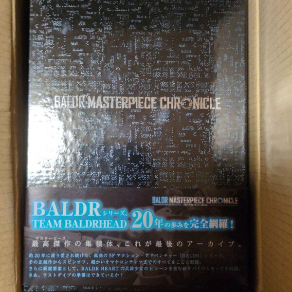 BALDR MASTERPIECE CHRONICLE初回版 特典CD 収納済