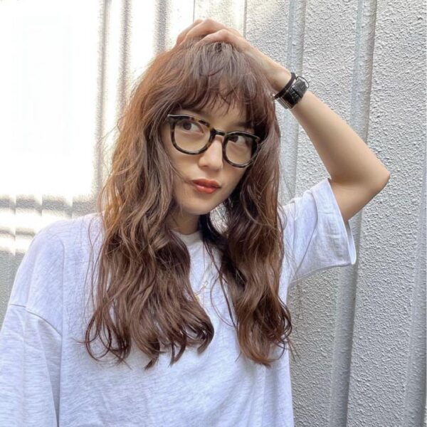 川口春奈着用　モスコット　メガネ
