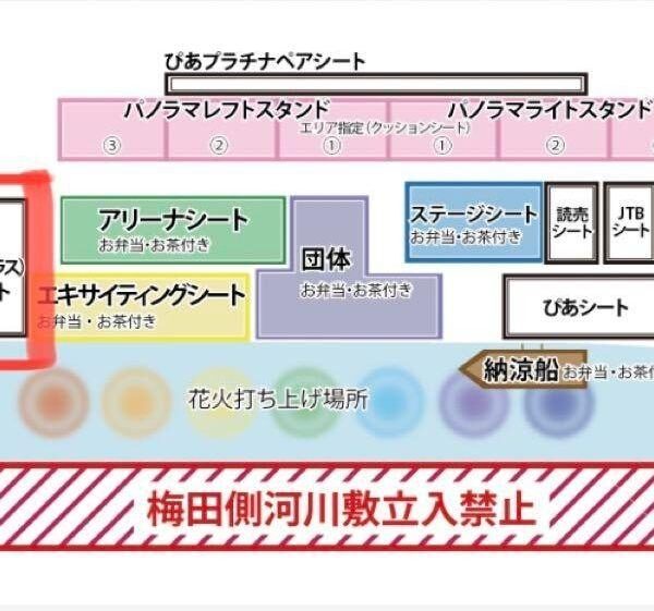 第35回　なにわ淀川花火大会　イープラスシートチケット
