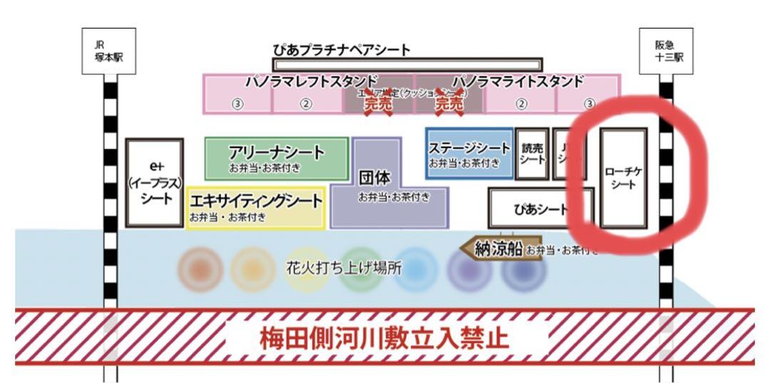 第35回 なにわ淀川花火大会 ローソンチケット