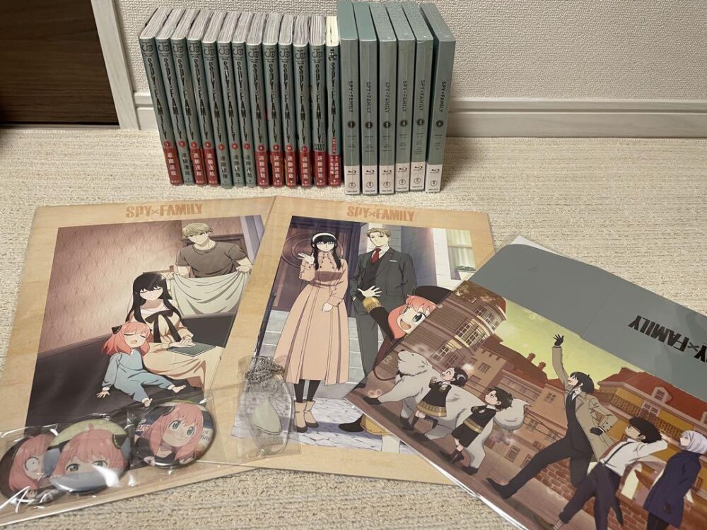 SPY×FAMILY（スパイファミリー）漫画&Blu-ray全巻セット