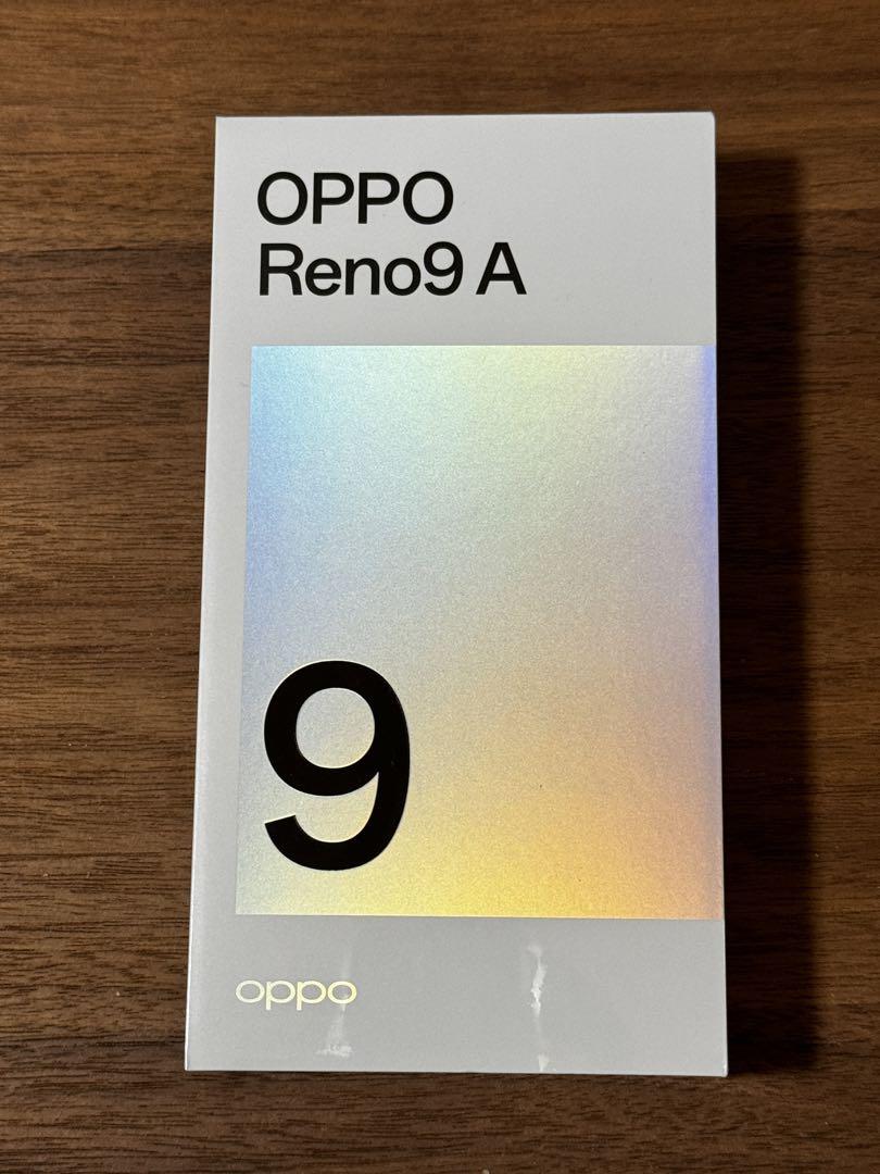週末限定価格!OPPO Reno9 A ナイトブラック 128 GB 未開封