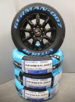 送料込み新品ホワイトレタータイヤ165/70R12セット軽トラ軽バン