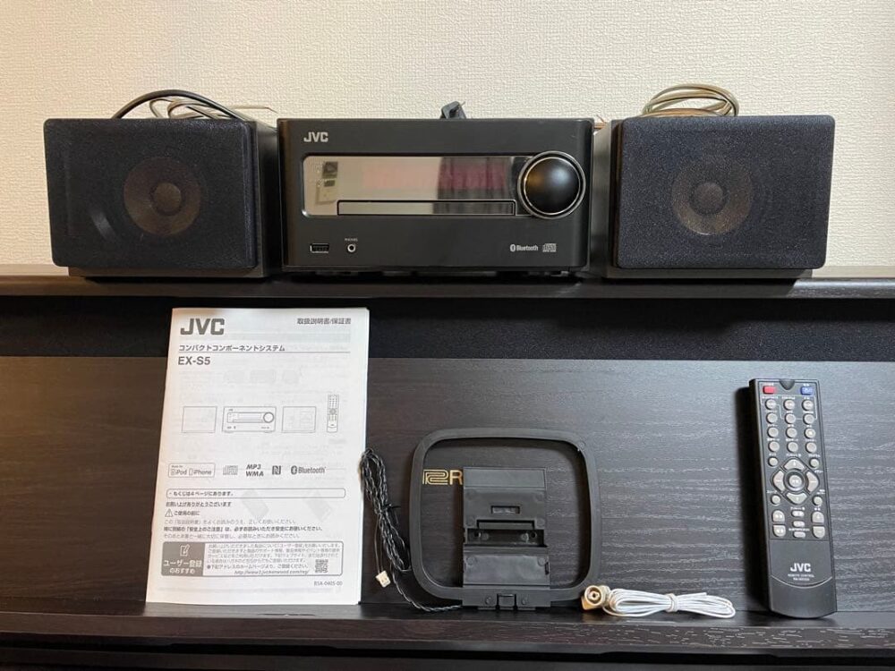 JVC コンパクトコンポーネントシステム　EX-S5