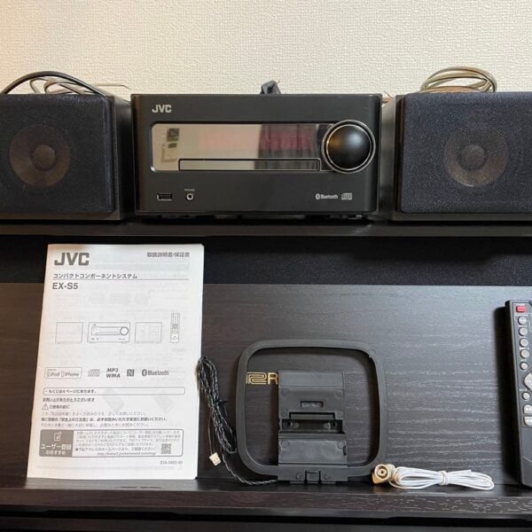 JVC コンパクトコンポーネントシステム　EX-S5