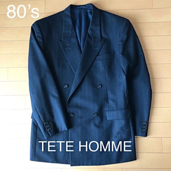 80年代ダブル スーツ