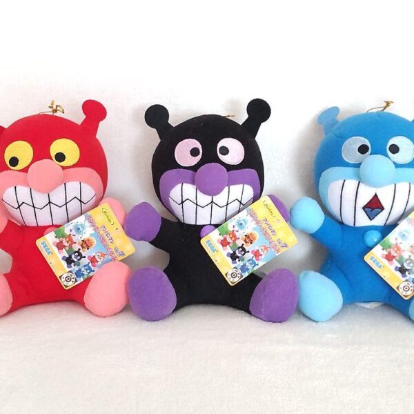 ばいきんまん アカキンマン アオキンマン ぬいぐるみ バイキントリオ 他