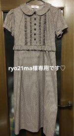 ピンクハウスがお好きな方にも海外竜也さんデザイン　リバティプリントワンピース