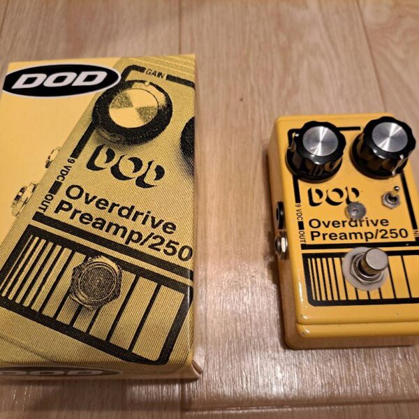 送料無料格安 DOD Overdrive Preamp 250 Real Grey Mod