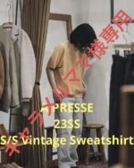 A.PRESSE  23SS  S/S Vintage Sweatshirt