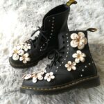 【激レア】ドクターマーチン　PASCAL FLOWER　ブーツ　パスカルフラワー