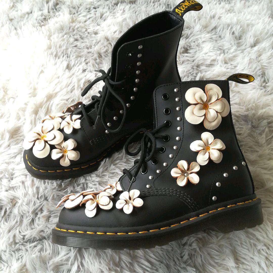 【激レア】ドクターマーチン PASCAL FLOWER ブーツ パスカルフラワー