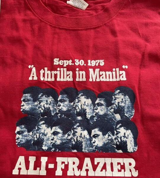 supreme Ali VS Frazier Tee XLサイズ　赤