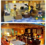 名探偵コナン　海外公式　毛利探偵事務所　喫茶ポアロ　レゴ　フィギュア　セット