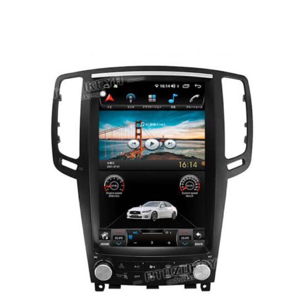 V36 スカイラインクーペ セダン テスラナビ Androidナビ CKV36