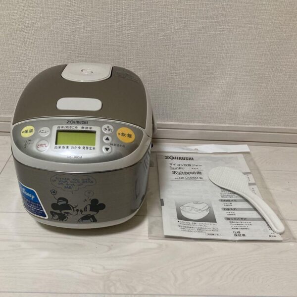 象印　ディズニー炊飯器3合