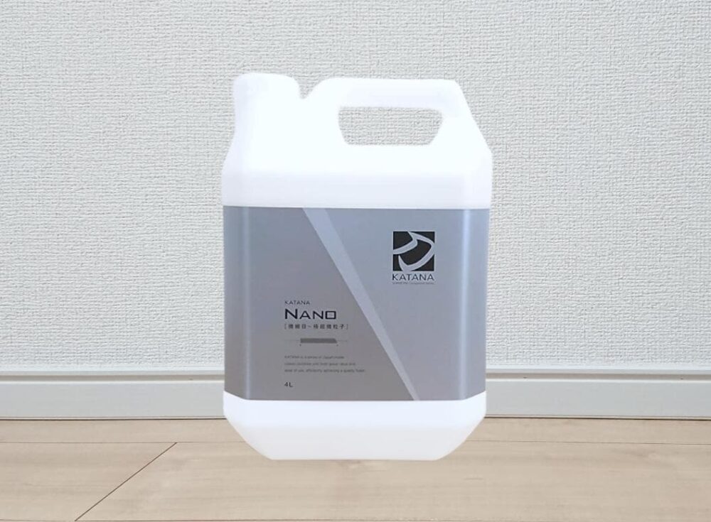 これ1本で美しくなる*^_^*カタナNANOコンパウンド4Ｌ　細目～極超微粒子